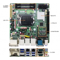 1U Rack Mount Computer With IMB-Q170JT2-ITX Industrial Motherboard 1U Rack Mount Computer With IMB-Q170JT2-ITX Industrial Motherboard