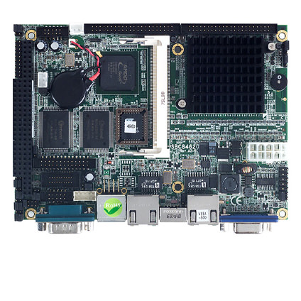 sbc84620 embedded board frontview