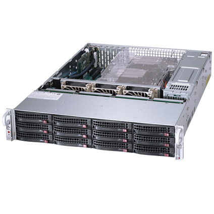 Supermicro SuperStorage Server 6029P-E1CR12H w/ 12x 3.5" SAS3/SATA3 Bays 2x 10GbE
