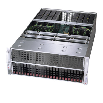 Supermicro SuperServer 4029GP-TRT 4U Rackmount Server 8x Double Width GPU Support 