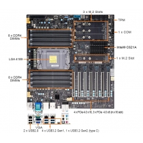 High Performance Workstation With Supermicro X12SPA-TF Motherboard