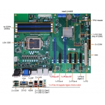 3U Rackmount Computer with IMB-W480EA Motherboard