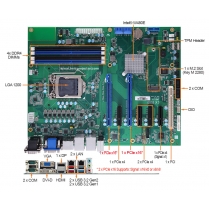 2U Rackmount Computer with IMB-W480EA Motherboard
