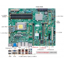 High Performance Workstation With Supermicro X13SAE-F Motherboard
