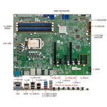 2U Rackmount Computer with IMB-Q470E Motherboard