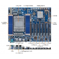 3U Rackmount Computer With Gigabyte MU72-SU0 Motherboard