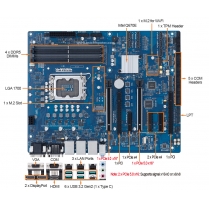 3U Rackmount Computer with ASUS Q670EA-IM-A ATX Motherboard