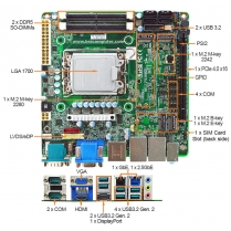 1U Rack Mount Computer with IMB-Q670JT2-ITX Motherboard 1U Rack Mount Computer with IMB-Q670JT2-ITX Motherboard