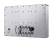 shield 185 stainless steel fanless panel pc rear view