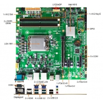 Portable Computer with IMB-H810JT2MATX Motherboard