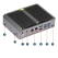qbix pro ehla6412h a1 fanless embedded computer front io