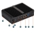 qbix pro amda1605h a1 fanless embedded computer front io