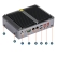 qbix pro adla1255h a1 fanless embedded computer front io