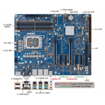 1U Rackmount Computer with ASUS Q870A-IM-A Motherboard